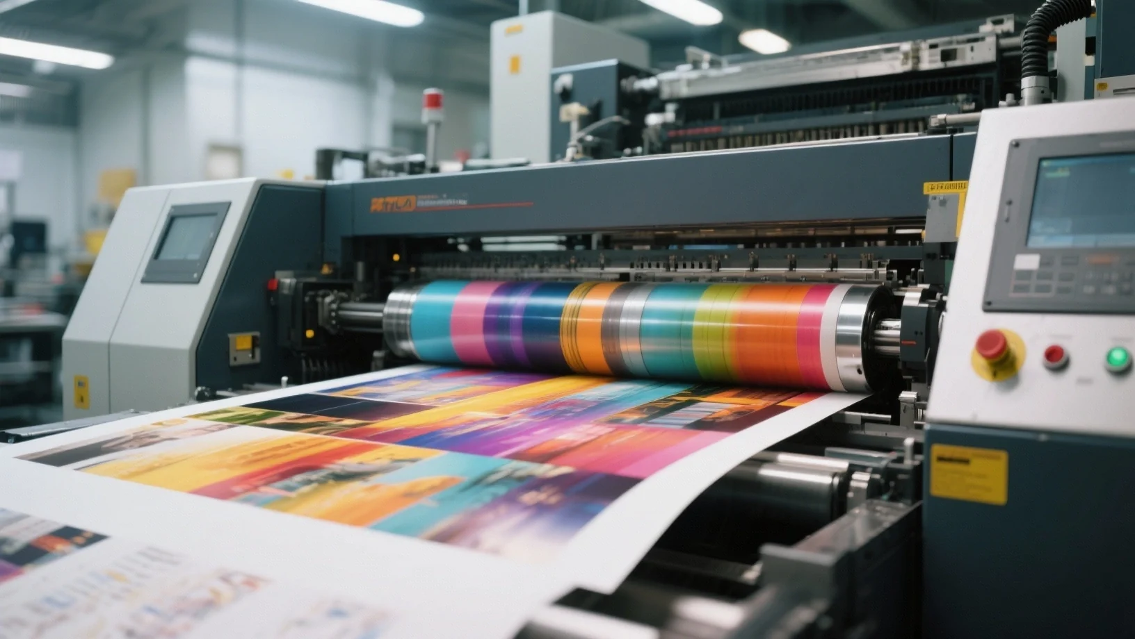 Printing press in Sharjah printing marketing materials