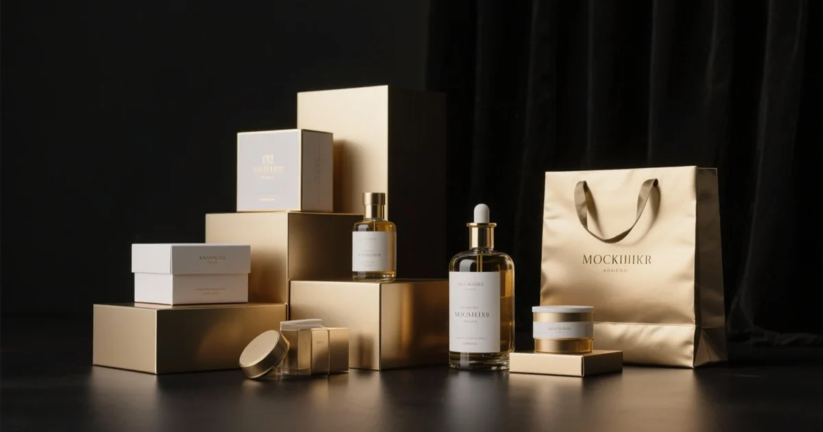 Premium product packaging boxes display