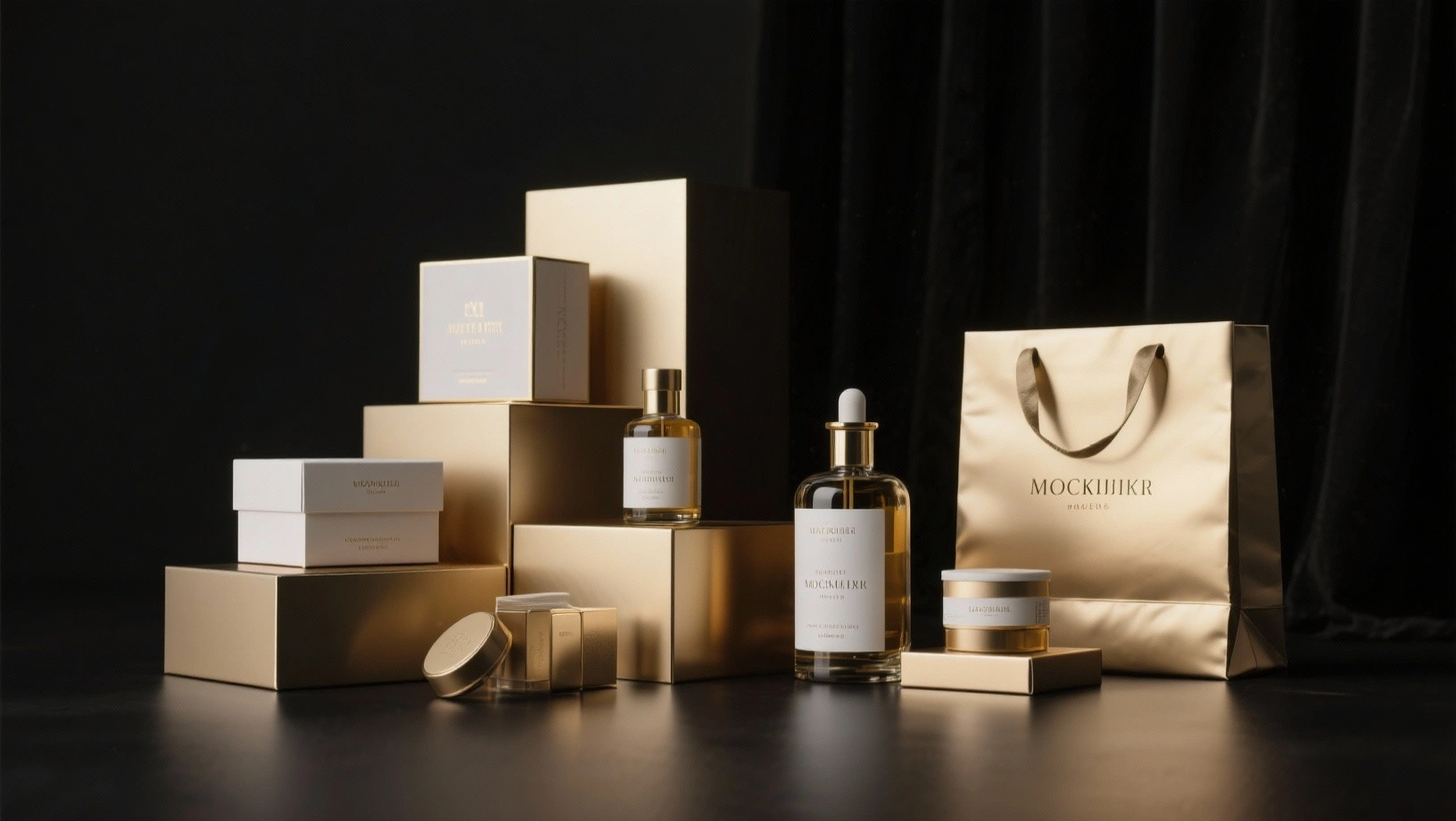 Premium product packaging boxes display